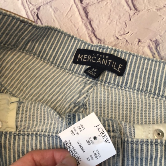 J. Crew Mercantile Denim Shorts NWT - Picture 3 of 8